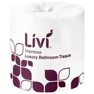 Luxury Bathroom Tissue Embossed 3 PLY 225s - Livi Impressa