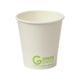 8oz Single Wall Cup PLA. Carton  1000  - Green Choice