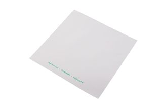 Clear/white PLA bag 190x190mm - Vegware