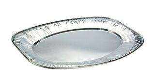 Oval Foil Platter Large - Retail - Uni-Foil
