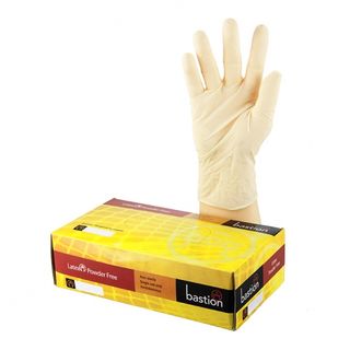 Bastion Latex Omni Powderfree Gloves X-LARGE- UniPak