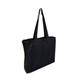 Tote with Gusset Black - Ecobags