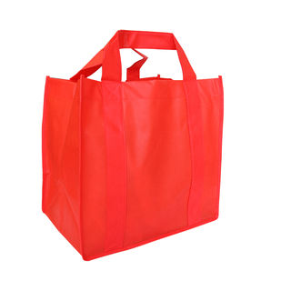Small Grocer Bag - RED - Ecobags