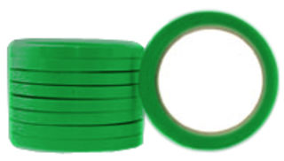 Coloured OOP Rubber Vegetable Bundling Tape 36mm - Pomona