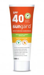 Sunscreen with Natural Insect Repellent 40+ 125ml flip top - Sungard