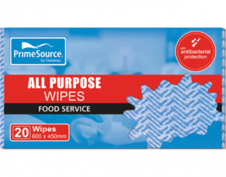 PrimeSource' All Purpose Wipes, Blue - Castaway