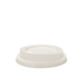 Lids for 4oz Hot Cups White - Green Choice