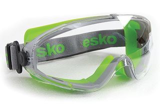 G-MAX' Heat & Impact Resistant Full Vision 180o Goggle, Clear Lens - Esko