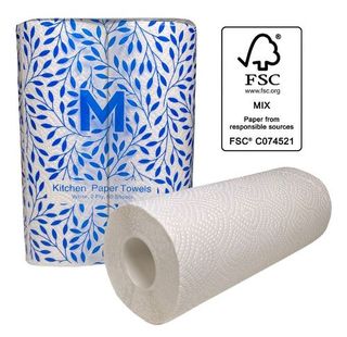 Kitchen Paper Towels - White,  2 Ply - Matthews