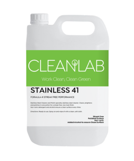 STAINLESS 41 - formula 41 streak free performance 5L - CleanLab