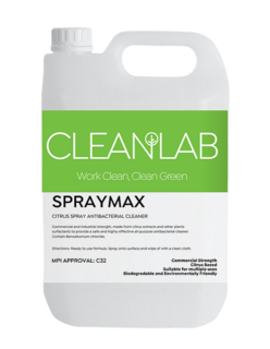 SPRAYMAX - citrus spray antibacterial cleaner 5L - CleanLab