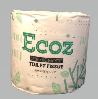 Toilet Tissue Recycled 2ply 400sheet - Ecoz