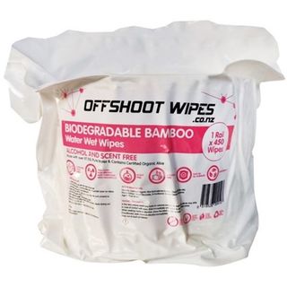 Water Wet Wipes Biodegradable Bamboo Refill Roll 450 - Offshoot