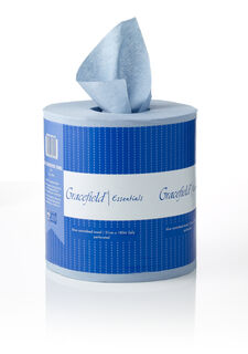 Blue Centrefeed Towel 2 PLY 180m - Gracefield Essentials