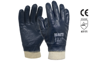 Nitrile Full Dip Glove, Size 10 - Esko Rig-Master