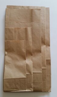 SOS Block Bottom Paper Bag #2 125x70x270mm - Fortune