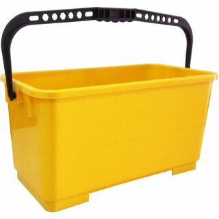 Filta Flat Mop Bucket with Wheels & Trays (yellow) 22L - Filta