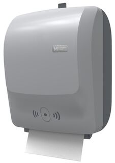 Automatic Cut Roll Feed Dispenser - Silver, 1 Roll Capacity  - Matthews