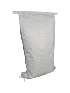 WPP White Plain Bag Clear Gussett 50micron HDPE Liner 900x410+100mm