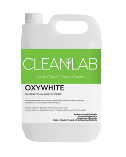 OXYWHITE - oxygenated laundry whitening powder - CleanLab