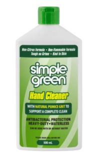 Hand Cleaner Gel 20L Pump bottle - Simple Green