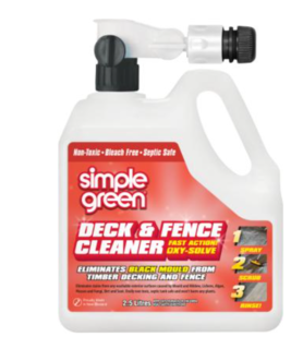 Deck & Fence Cleaner with Hose attachment 2.5L - Simple Green