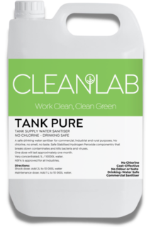 TANK PURE -Tank Supply Water Sanitiser 5L - CleanLab