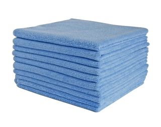 Filta Commercial Microfibre Cloth BLUE 40cm X 40cm, Pack 10 - Filta