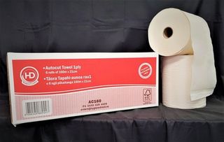 Autocut paper towel 1ply 160m - Hygiene Direct