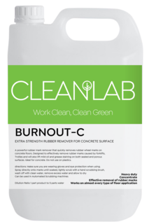BURNOUT-C Rubber & Heavy Greaser Remover For Concrete Surface 5L - CleanLab