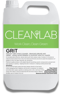 GRIT Heavy-Duty Grit Hand Cleaner To Remove Grease And Grime 5L - CleanLab