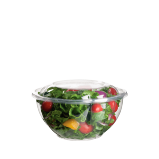 PLA Salad Bowl Plus Lid 32oz (940ml) - Detpak