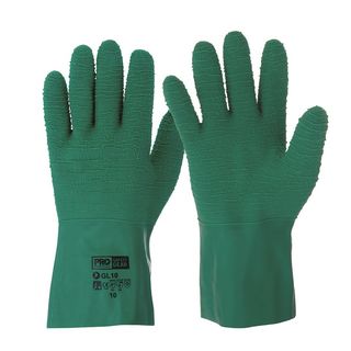 Green Gauntlet Gloves, Size 11 - Paramount