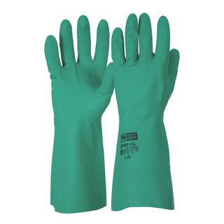 Green Nitrile Gloves, Large - Paramount