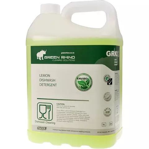 Dishwashing Detergent Lemon - Green Rhino