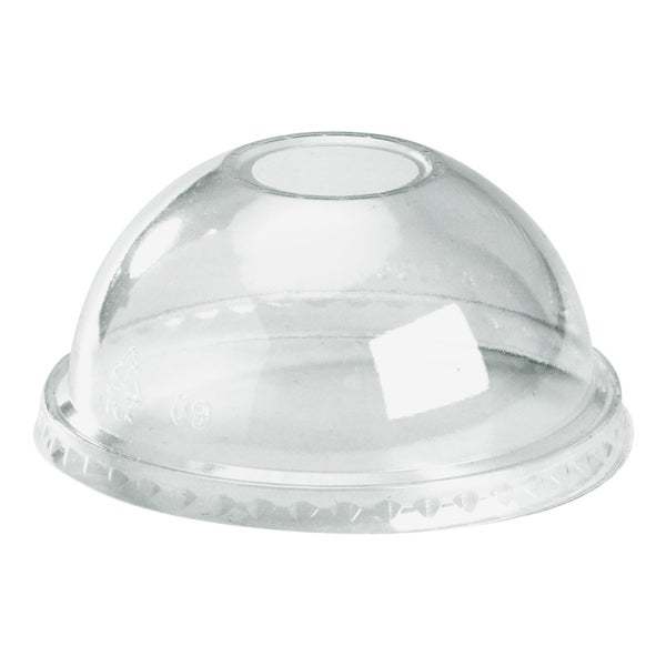 Cold Cup Dome Lid with 20mm Hole (To Fit 300ml-700ml) - BioPak