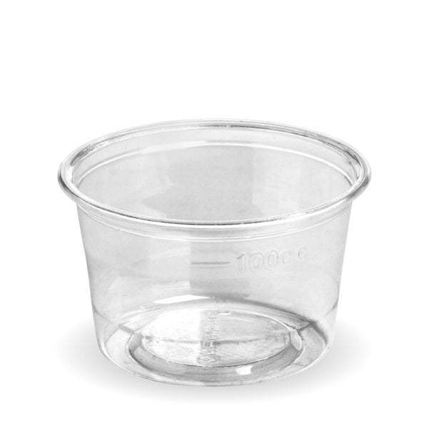 Sauce Cup 140ml Clear - BioPak
