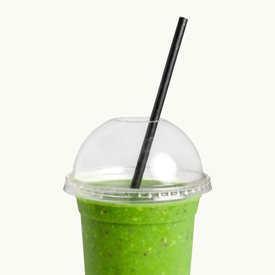 Paper Straws 6mm Black - Ecoware