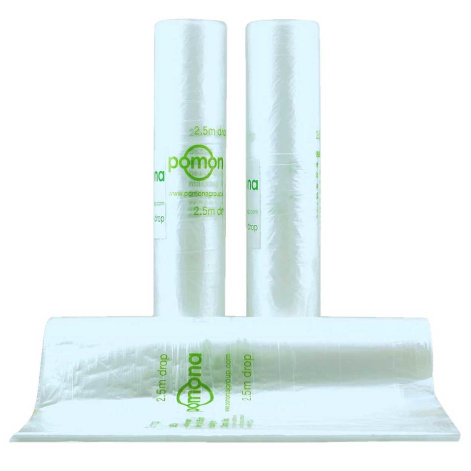 Exterior Grade HDPE Interfold Masking Film 2500mm x 15um - Pomona