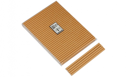 Paper Straws 8mm Kraft - Green Choice