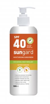 Sunscreen with Natural Insect Repellent 40+ 500ml - Sungard