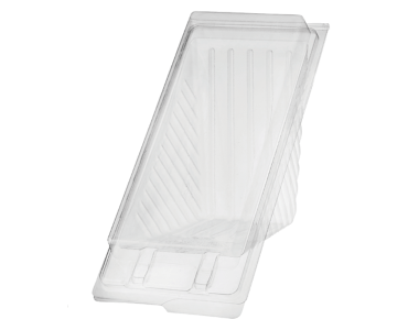 Eco-Smart' Bettaseal' Sandwich Wedges Extra Large, Clear - Castaway