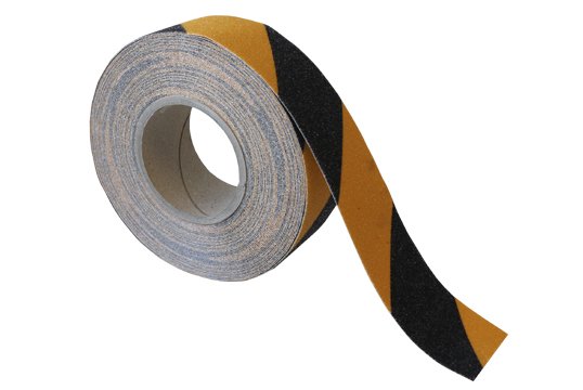ESKO GRIT TAPE Tape, 50mm x 18m, Black/Yellow - Esko