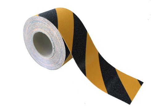 ESKO GRIT TAPE Tape, 100mm x 18m, Black/Yellow - Esko