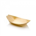 Pine boat 11 x 5.5 x 1.5cm Small, Carton 2000 - Vegware