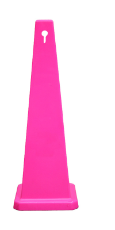 Gala Safety Cone Blank, Pink 900mm, Each - Filta