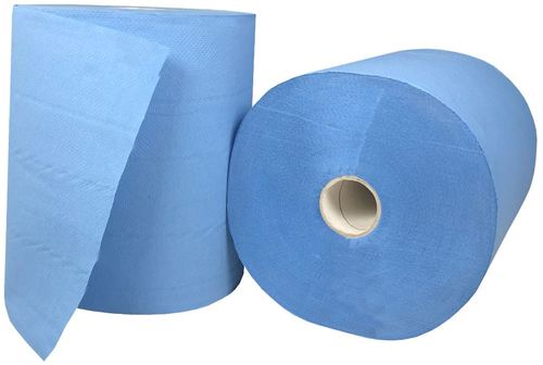 Roll Feed Paper Towel - Blue,  2 Ply - Matthews