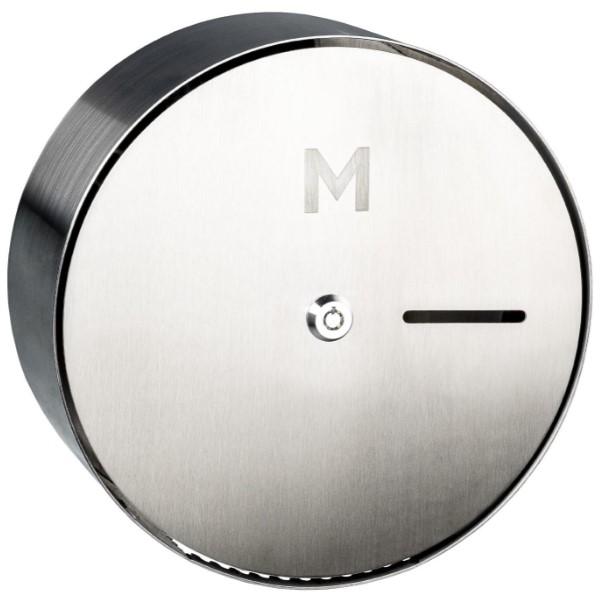 Metal Single Jumbo Roll Dispenser - Silver, 1 Roll Capacity - Matthews