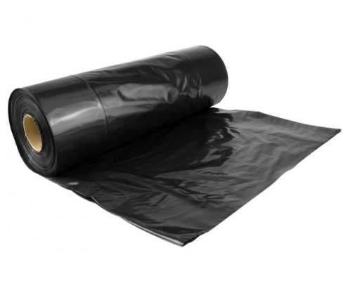 Bin Liners/Rubbish Bags 480X405X1330-25 BLACK 44.GALLON.LINERS - Flexoplas
