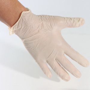 Vinyl Gloves Powdered MEDIUM
